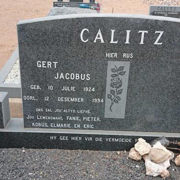 CALITZ Gert Jacobus 1924-1994