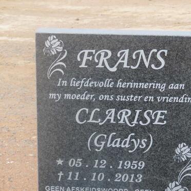 FRANS Clarise 1959-2013