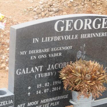 GEORGE Galant Jacobie 1956-2014