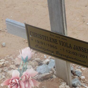 JANSEN Christelene Viola 1965-2015