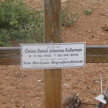 KELLERMAN Christo Daniel Johannes 1950-2016