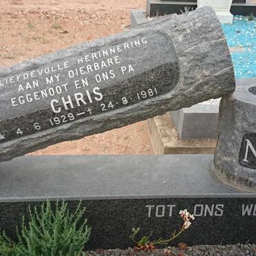 NEL Chris 1929-1981