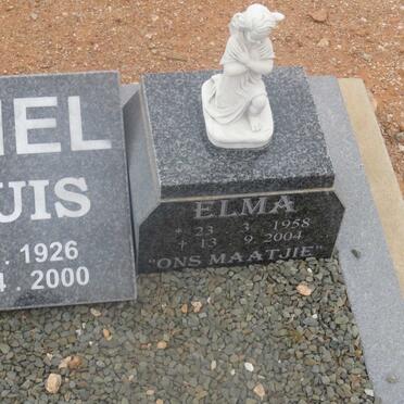 NEL Louis 1926-2000 :: ? Elma 1958-2004