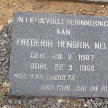 NEL Frederik Hendrik 1887-1969