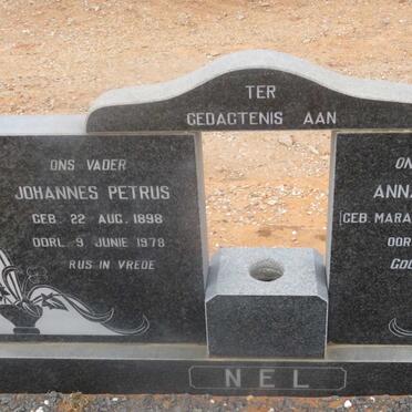 NEL Johannes Petrus 1898-1978 &amp; Anna Maria MARAIS 1902-1978
