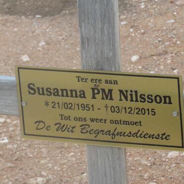 NILSSON Susanna P.M. 1951-2015