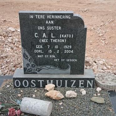 OOSTHUIZEN C.A.L. nee THERON 1929-2004