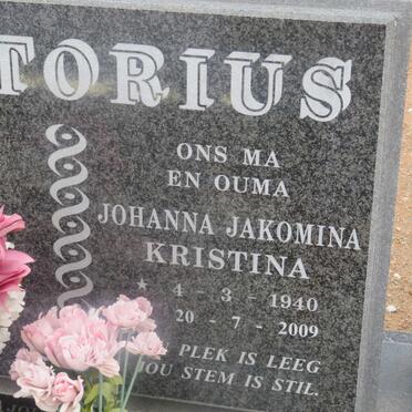 PRETORIUS Coenrad Jacobus 1931-2003 &amp; Johanna Jakomina Kristina 1940-2009