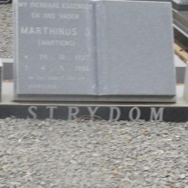 STRYDOM Marthinus 1927-1996