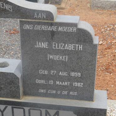 STRYDOM Coenraad Rootman 1896-1966 &amp; Jane Elizabeth WOEKE 1899-1982