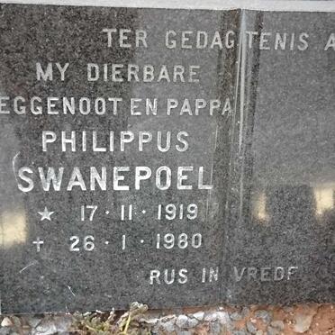 SWANEPOEL Philippus 1919-1980