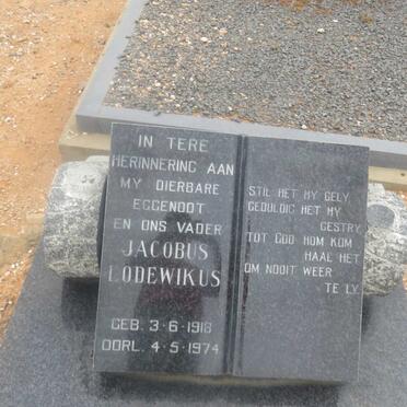 ? Jacobus Lodewikus 1918-1974