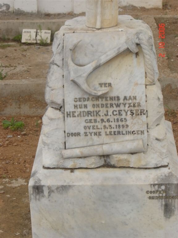 GEYSER Hendrik J. 1865-1999