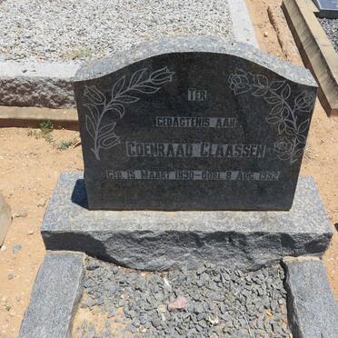 CLAASSEN Coenraad 1890-1952