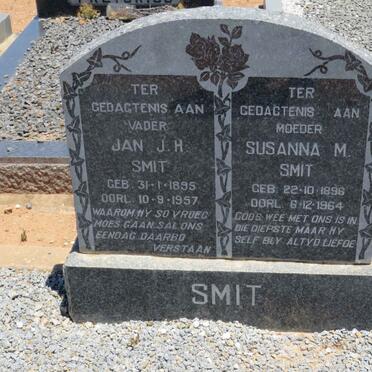 SMIT Jan J.H. 1895-1957 &amp; Susanna M. 1896-1964