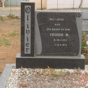 OLIVIER Freddie M. 1911-1974