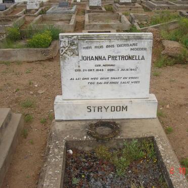 STRYDOM Petronella nee MEIRING 1849-1940