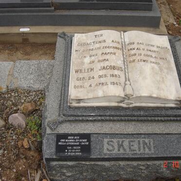 SKEIN Willem Jacobus 1883-1947 :: LIVERSAGE-DAVIE Nella 1919-2004