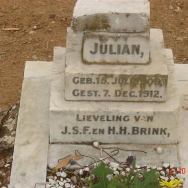 BRINK Julian 1909-1912