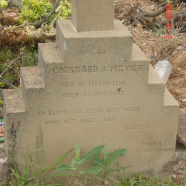 MEYER Coenraad J. 1838-1887