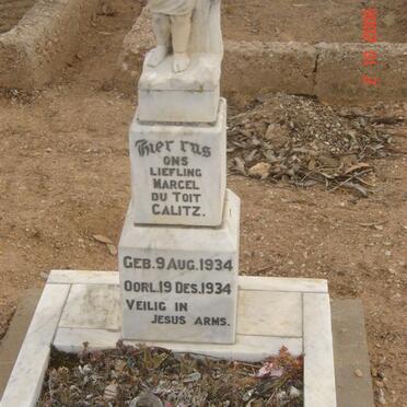 CALITZ Marcel du Toit 1934-1934