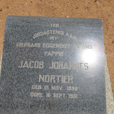 NORTIER Jacob Johannes 1899-1951