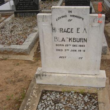 BLACKBURN Horace E.A. 1883-1948