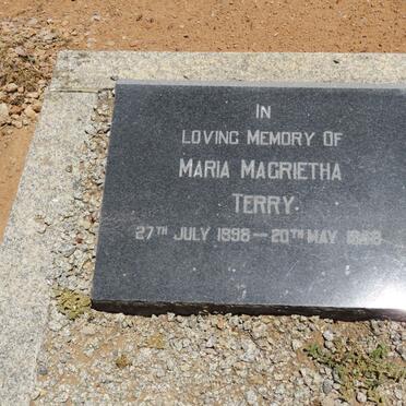 TERRY Maria Magrietha 1898-1948