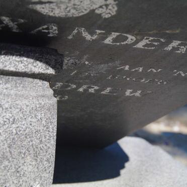 ALEXANDER Pete? ?drew