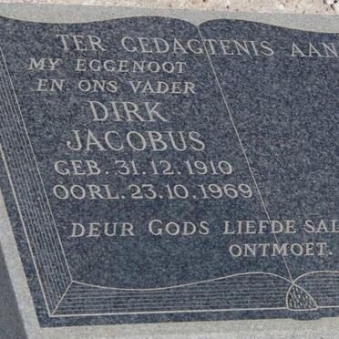 ? Dirk Jacobus 1910-1969