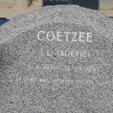 COETZEE J.L. 1931-1993