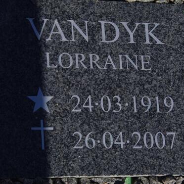 DYK Lorraine, van 1919-2007