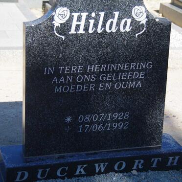 DUCKWORT Hilda 1928-1992