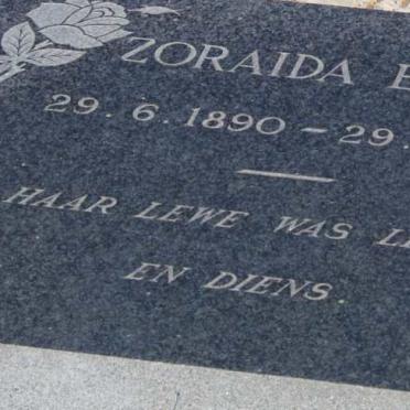 ERLANK Zoraida 1890-1970