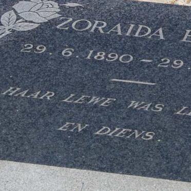 ERLANK Zoraida 1890-1970