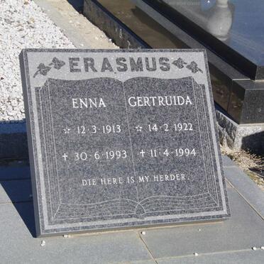 ERASMUS Enna 1913-1993 :: ERASMUS Gertruida 1922-1994