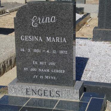 ENGELS Gesina Maria 1951-1972