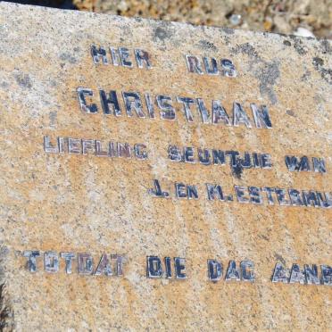 ESTERHUYSE Christiaan