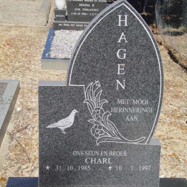 HAGEN Charl 1985-1997