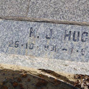 HUGO M.J. 1901-1980