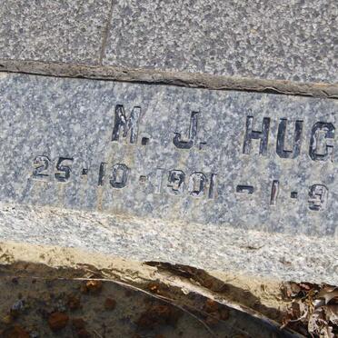 HUGO M.J. 1901-1980