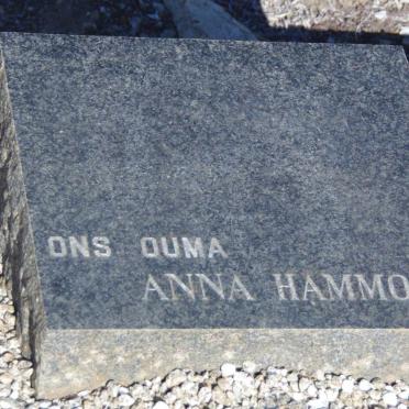 HAMMOND Anna