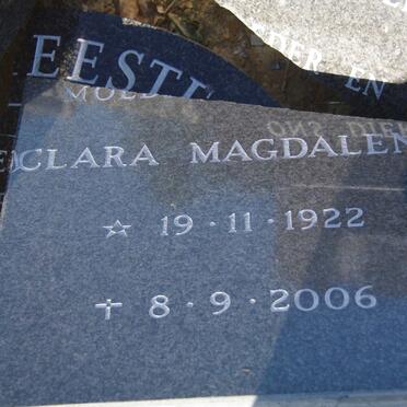 HOFMEESTER Clara Magdalena 1922-2006 :: ? Frances Rina 1954-1994