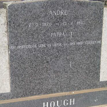 HOUGH Andre 1920-1963