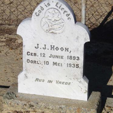 HOON J.J. 1893-1935