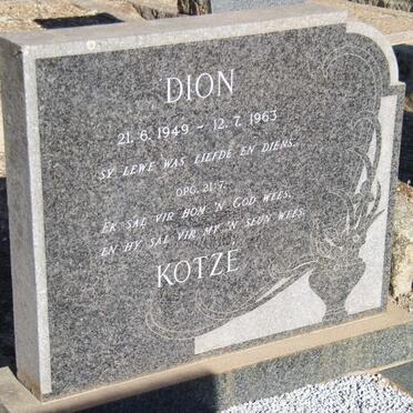 KOTZE Dion 1949-1963