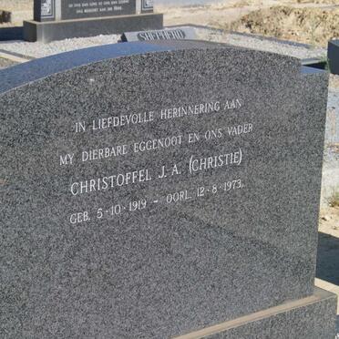 KOTZE Christoffel J.A. 1919-1973