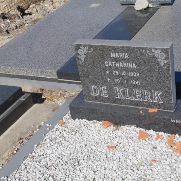 KLERK Maria Catharina, de 1909-1991