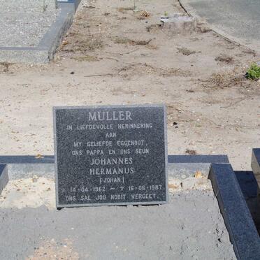 MULLER Johannes Hermanus 1962-1987