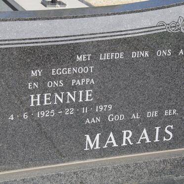 MARAIS Hennie 1925-1979